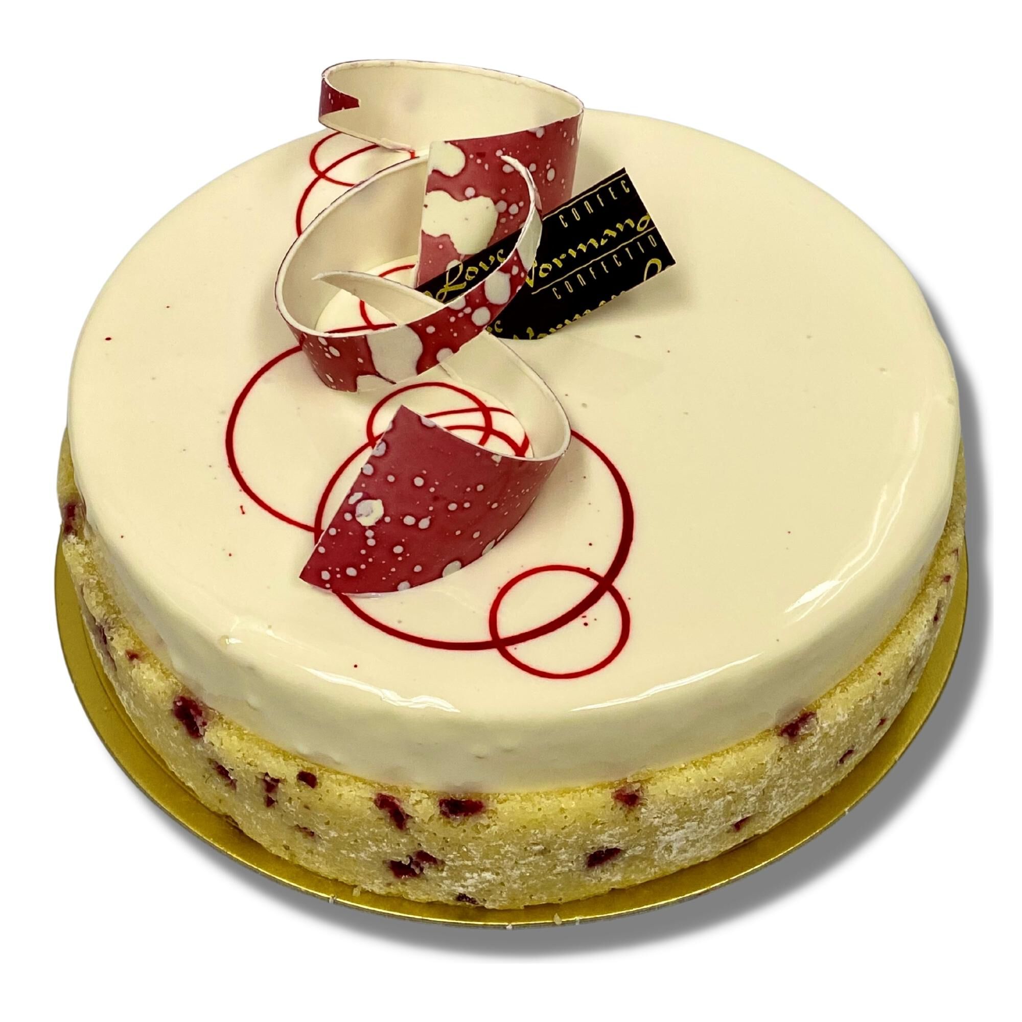 White Chocolate Raspberry Entremet