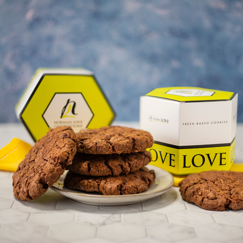 Gourmet Double Chocolate Chunk Cookies, hi-res