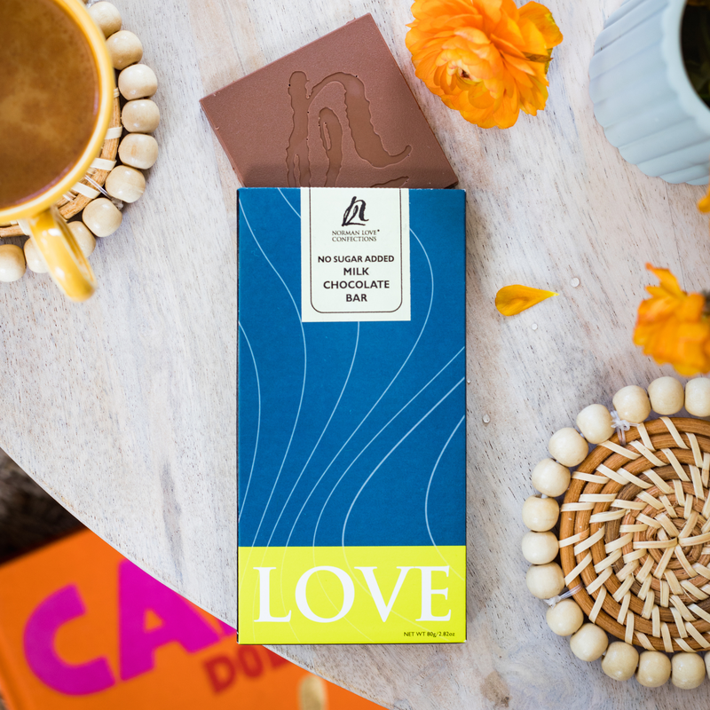 No Sugar Added Milk Chocolate Bar, hi-res