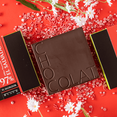 97% El Salvador Chocolate Bar, hi-res