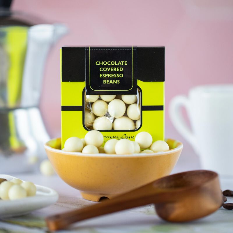 White Chocolate Espresso Beans