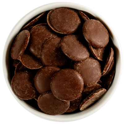 bowl of chocolate circles