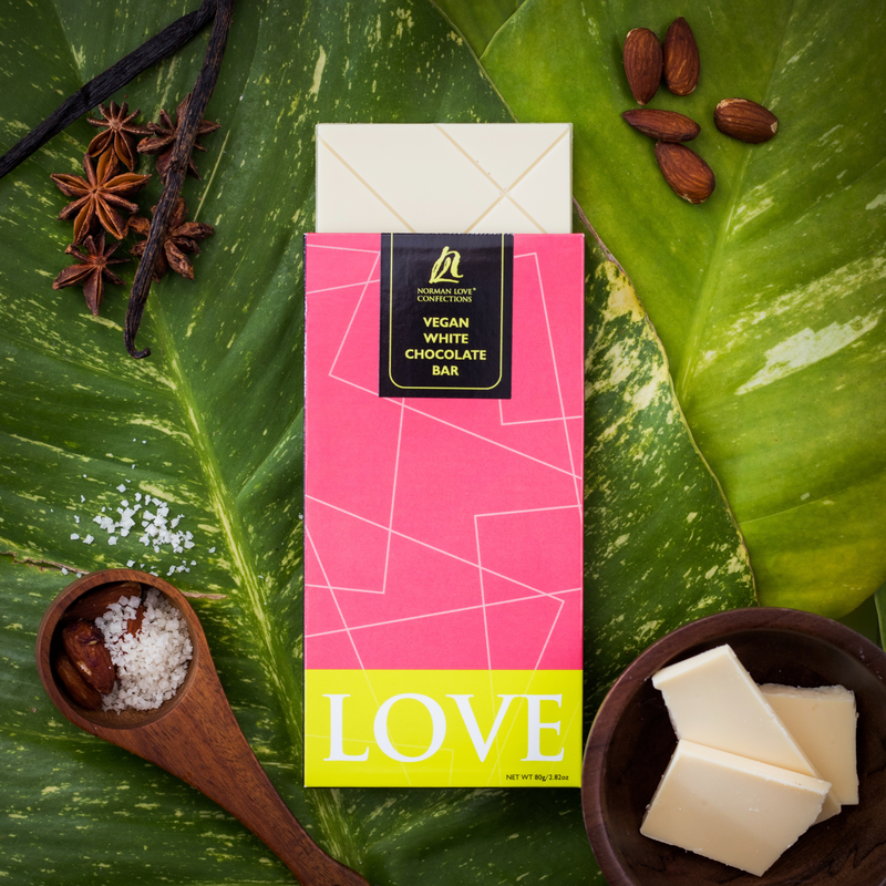Vegan White Chocolate Bar, hi-res