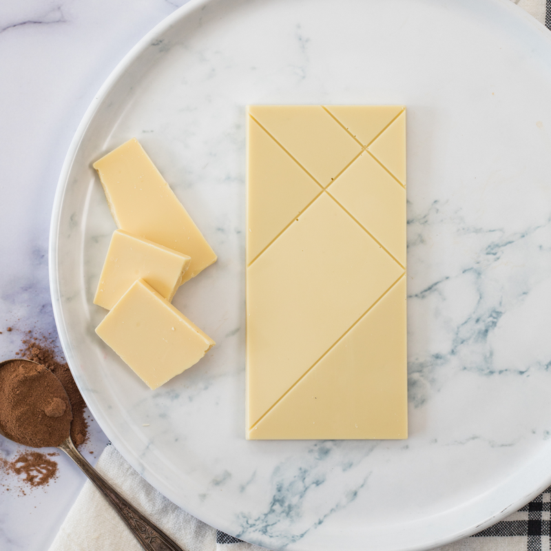 Vegan White Chocolate Bar, hi-res